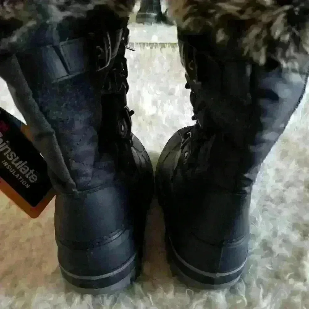 Dream Pairs Boys & Girls Mid Calf Winter Boots
